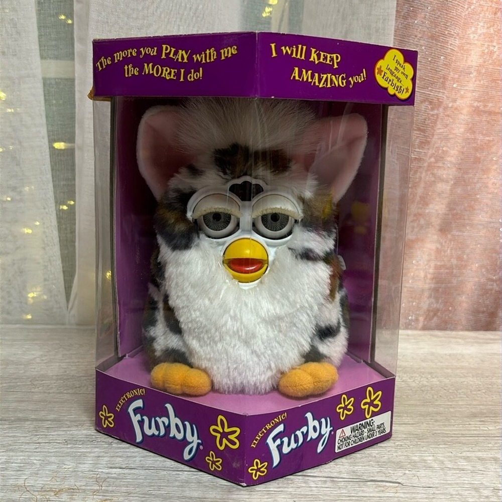 1999 Furby Leopard Print